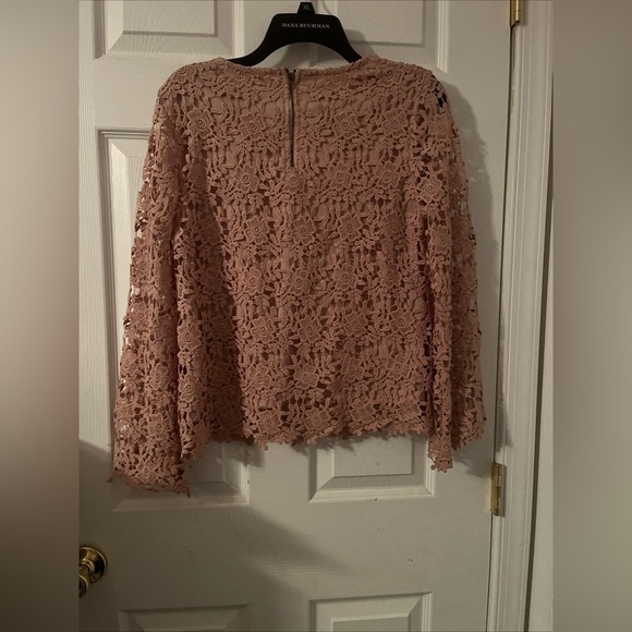 Woman’s pink sheer blouse - Size M - Picture 7 of 8